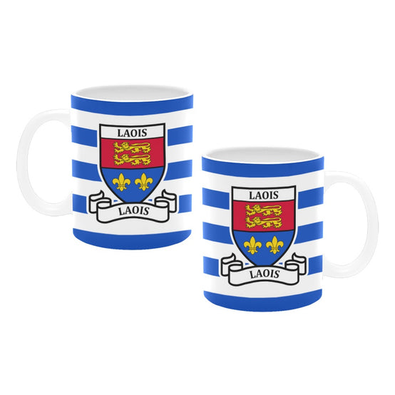 County Laois Retro Stripes Mug