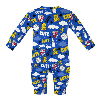 County Longford Cute Baby Sleepsuit