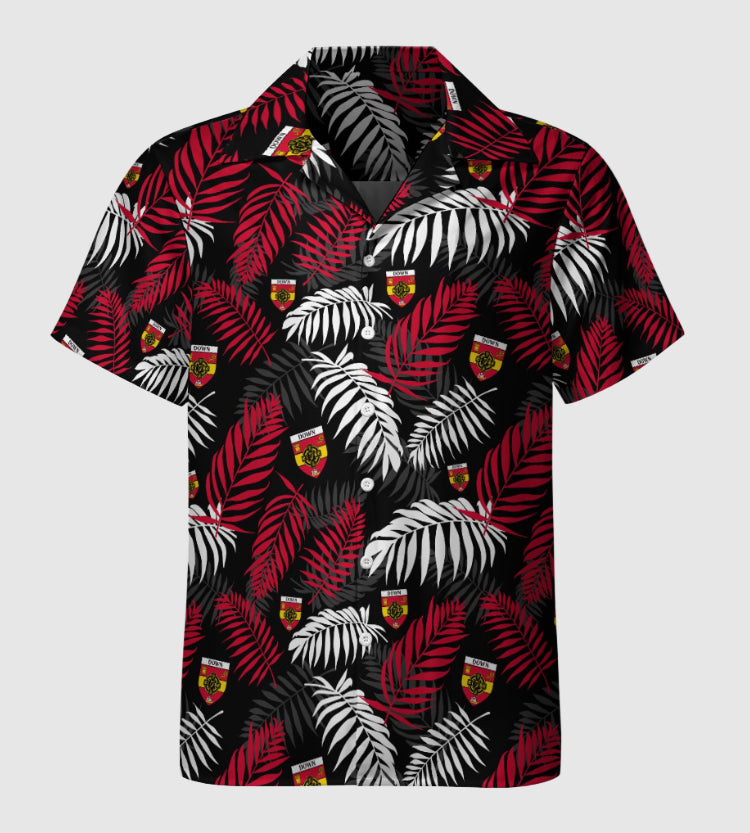 County Down Hawaiian Button Up Shirt