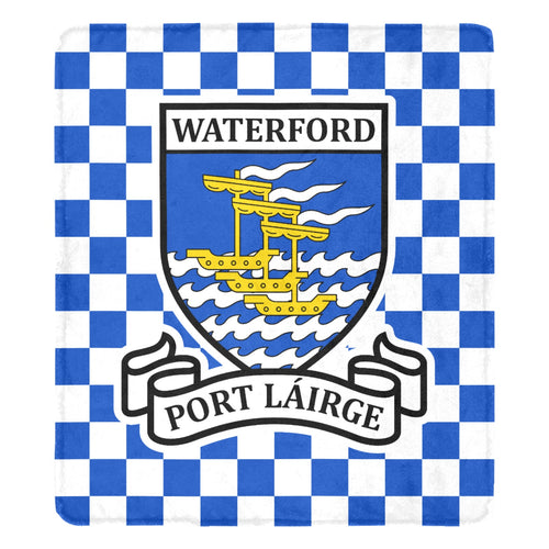 County Waterford Chequered Ultra-Soft Throw Blanket
