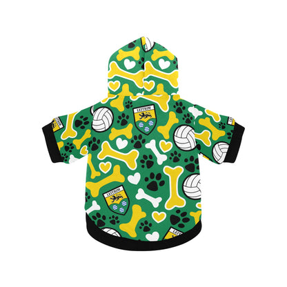 County Leitrim Pooch Pattern Pet Hoodie