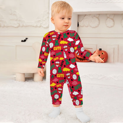 County Carlow Cute Baby Sleepsuit