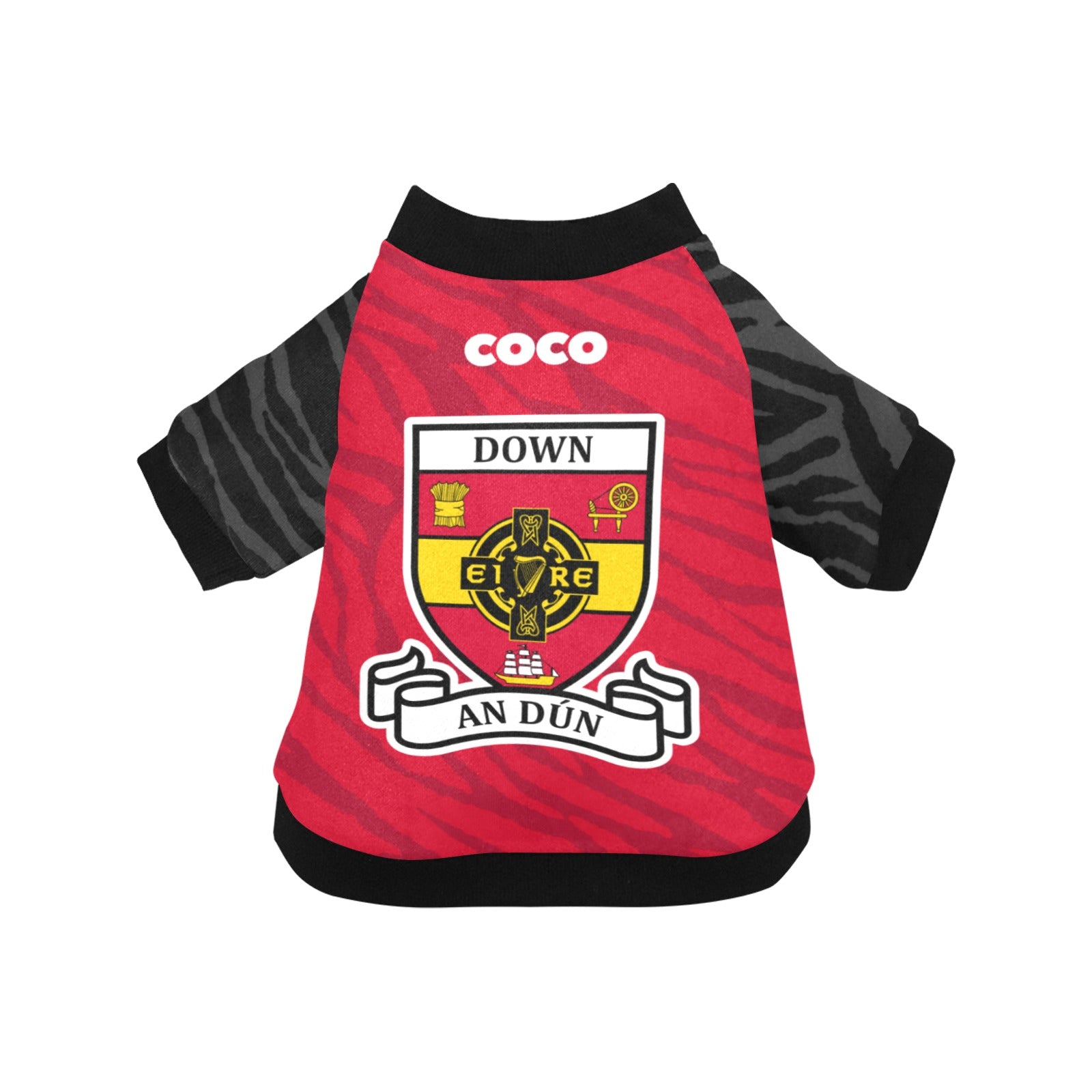 County Down Jersey Inspired Pet Shirt