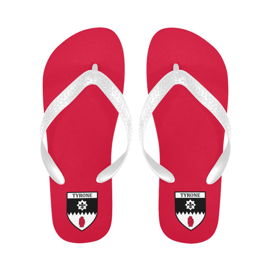County Tyrone Classic Crest Flip Flops