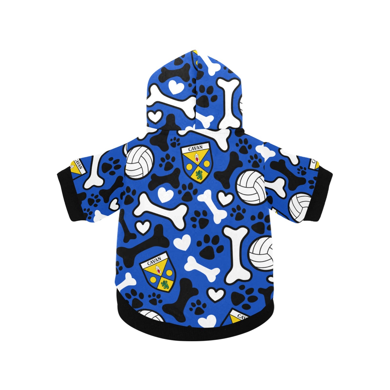 County Cavan Pooch Pattern Pet Hoodie