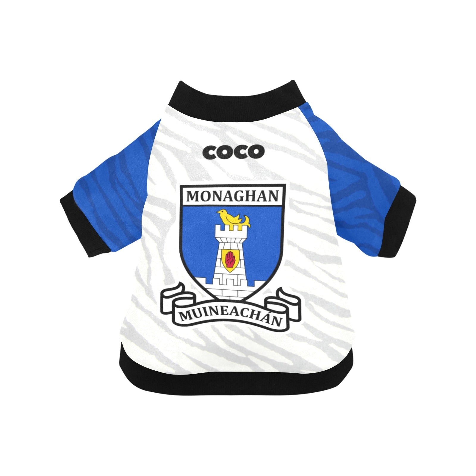 County Monaghan Jersey Inspired Pet Shirt