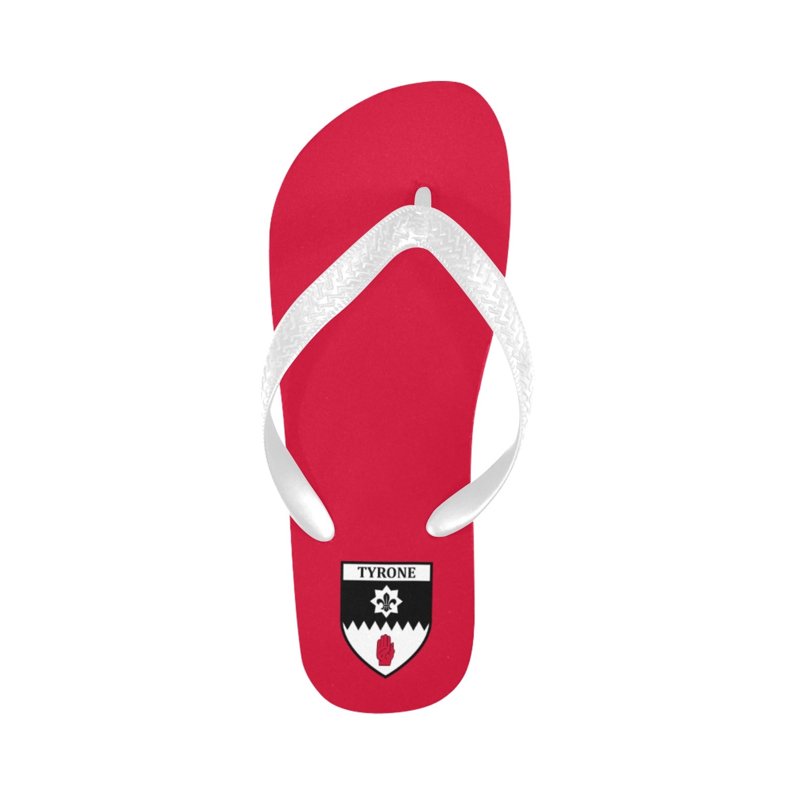 County Tyrone Classic Crest Flip Flops