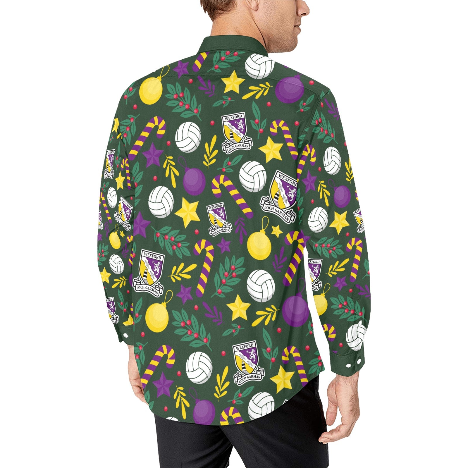County Wexford Christmas Button Up Shirt