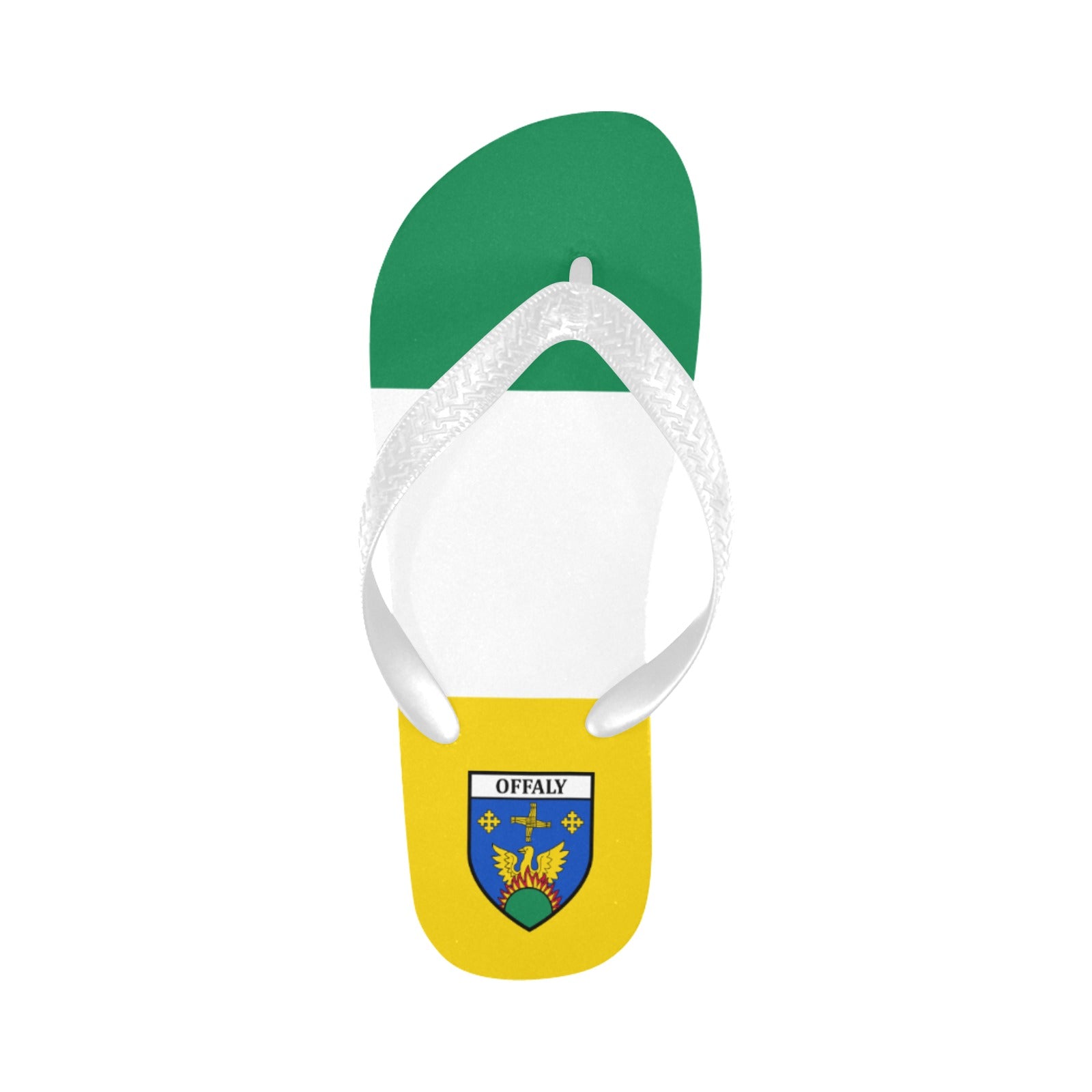 County Offaly Classic Crest Flip Flops