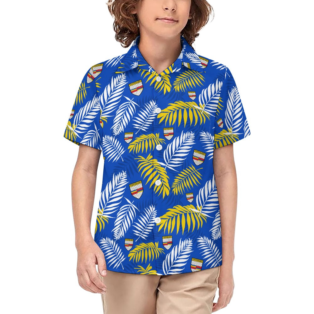 County Tipperary Hawaiian Button Up Shirt - Kids