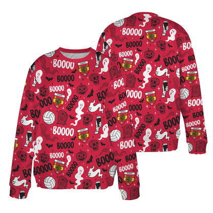 County Down Ghostly Halloween Sweater