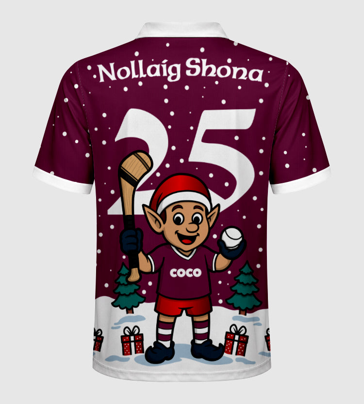 County Galway Christmas Jersey - Kids