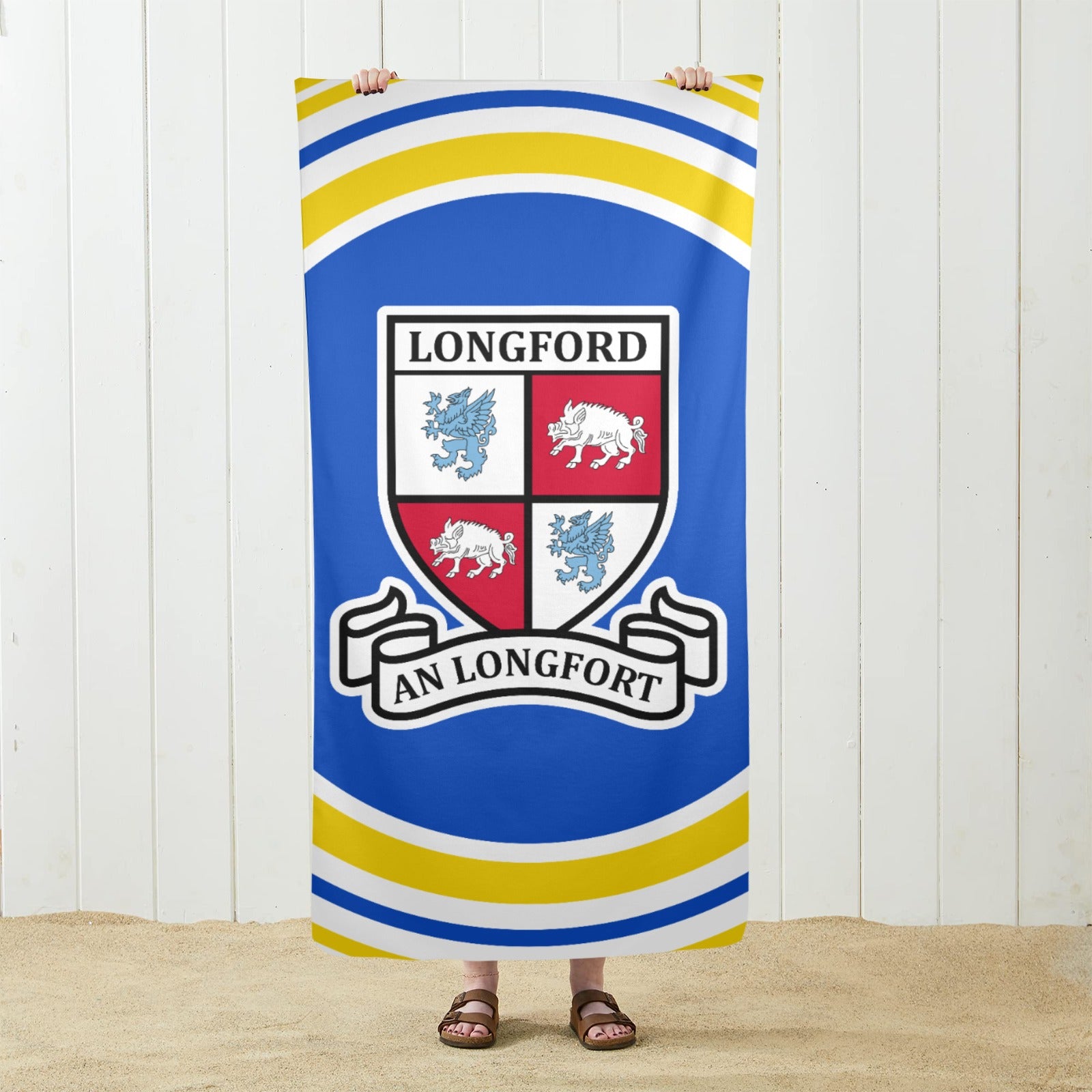 County Longford Pulse Beach Towel