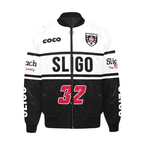 County Sligo Vintage Quilted Bomber Jacket 5XL