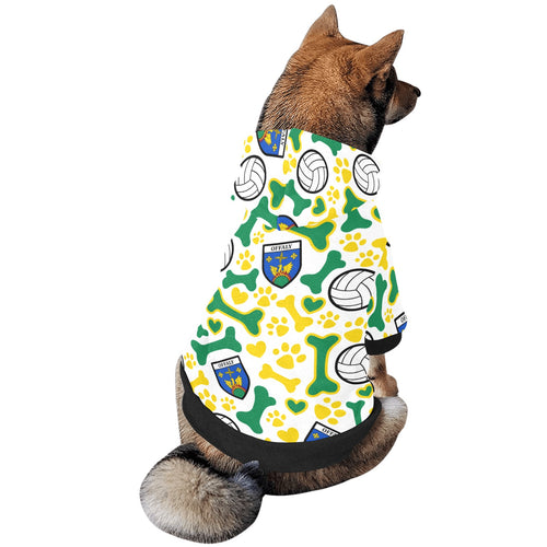 County Offaly Pooch Pattern Pet Hoodie