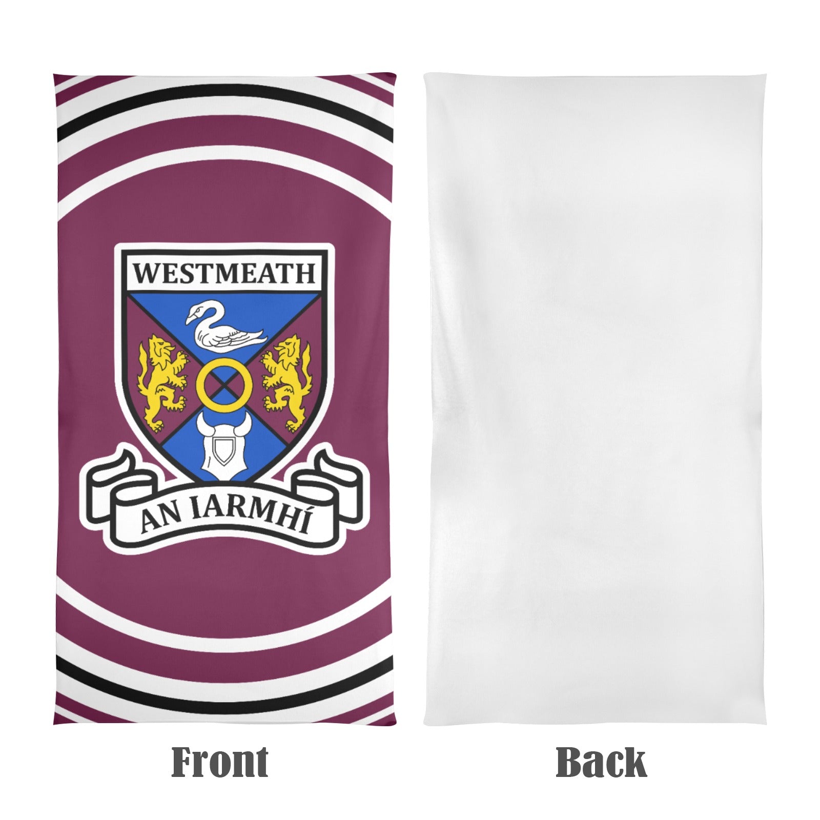County Westmeath Pulse Beach Towel