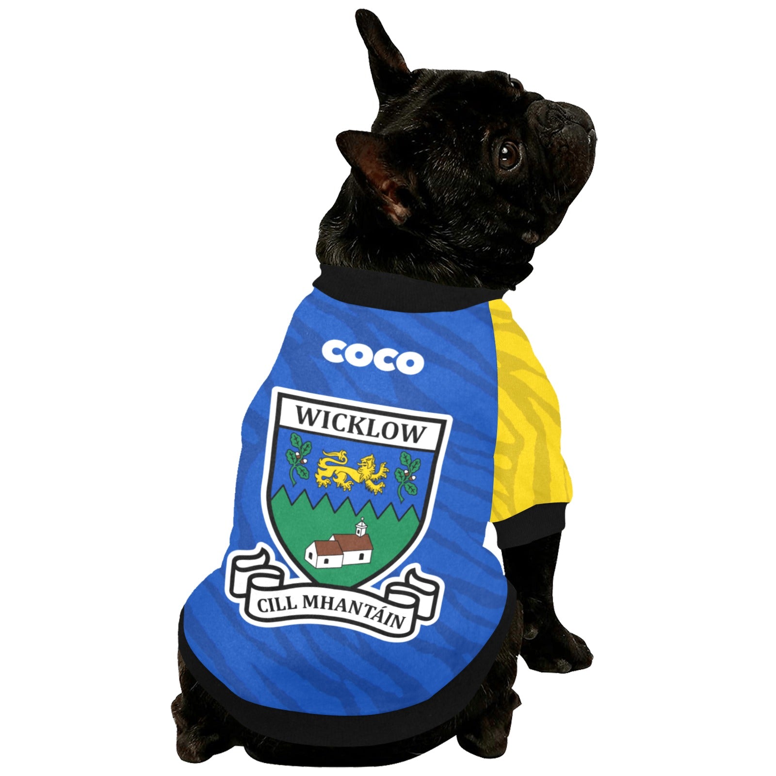 County Wicklow Jersey Inspired Pet Shirt