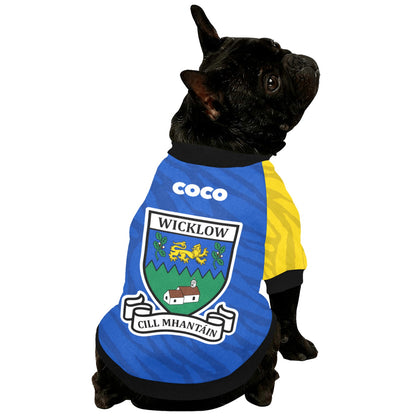 County Wicklow Jersey Inspired Pet Shirt