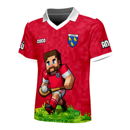 County Louth Little Legends Jersey - Kids Hurling