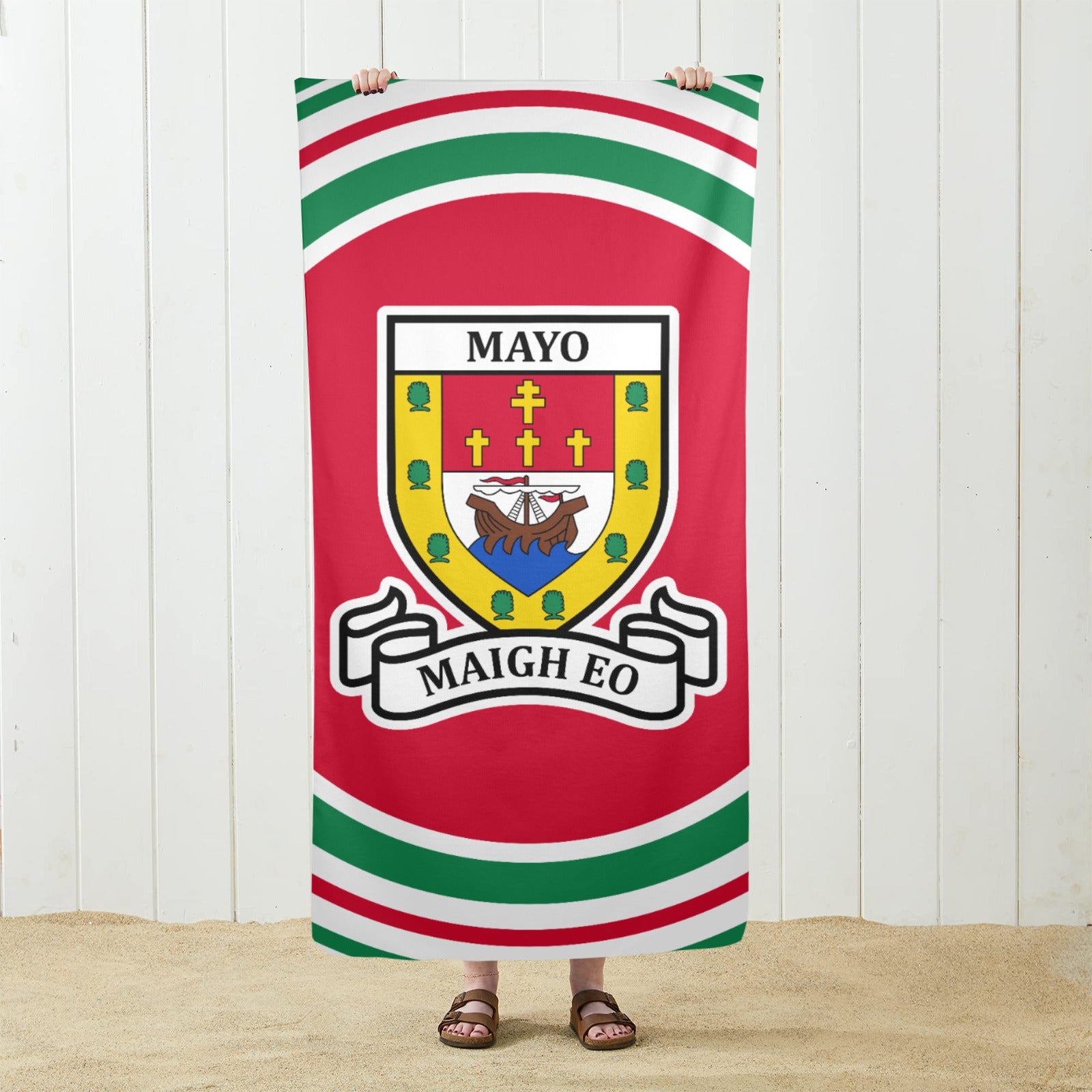 County Mayo Pulse Beach Towel