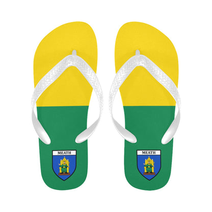 County Meath Classic Crest Flip Flops