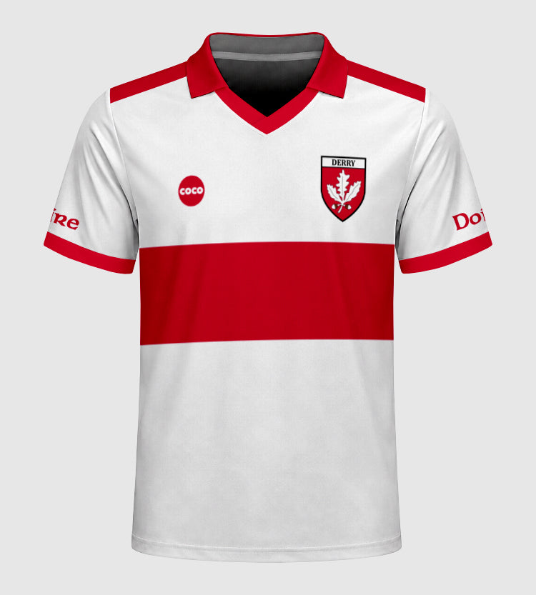 County Derry Retro Jersey Home