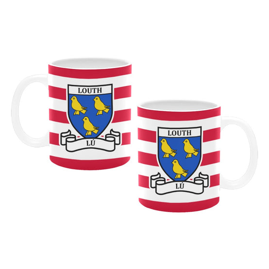 County Louth Retro Stripes Mug