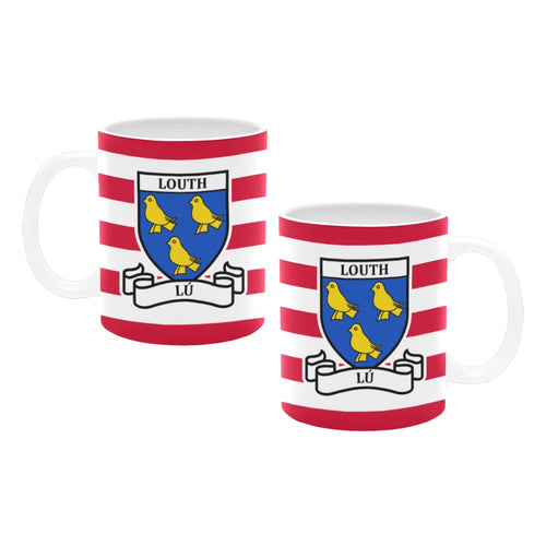County Louth Retro Stripes Mug
