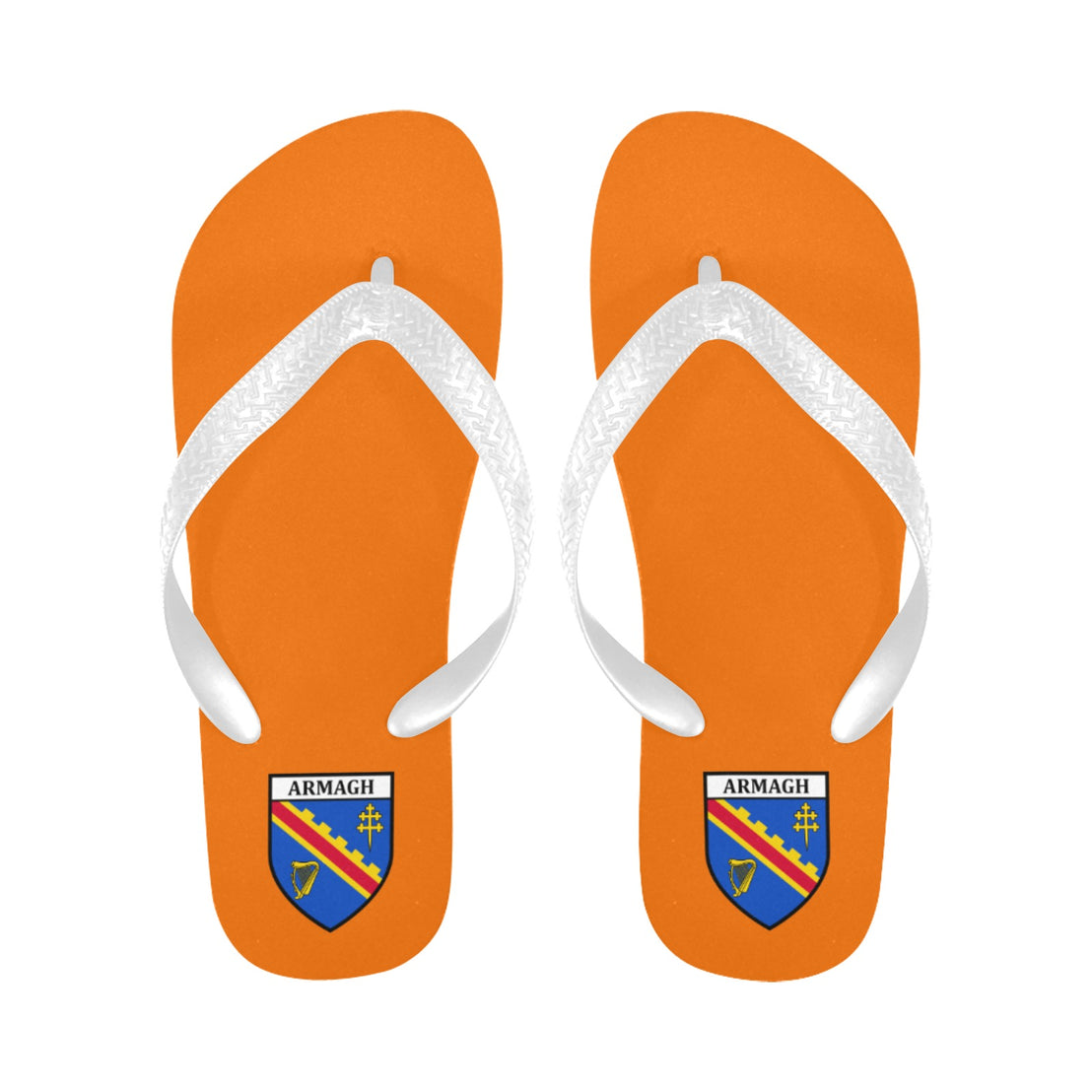 County Armagh Classic Crest Flip Flops