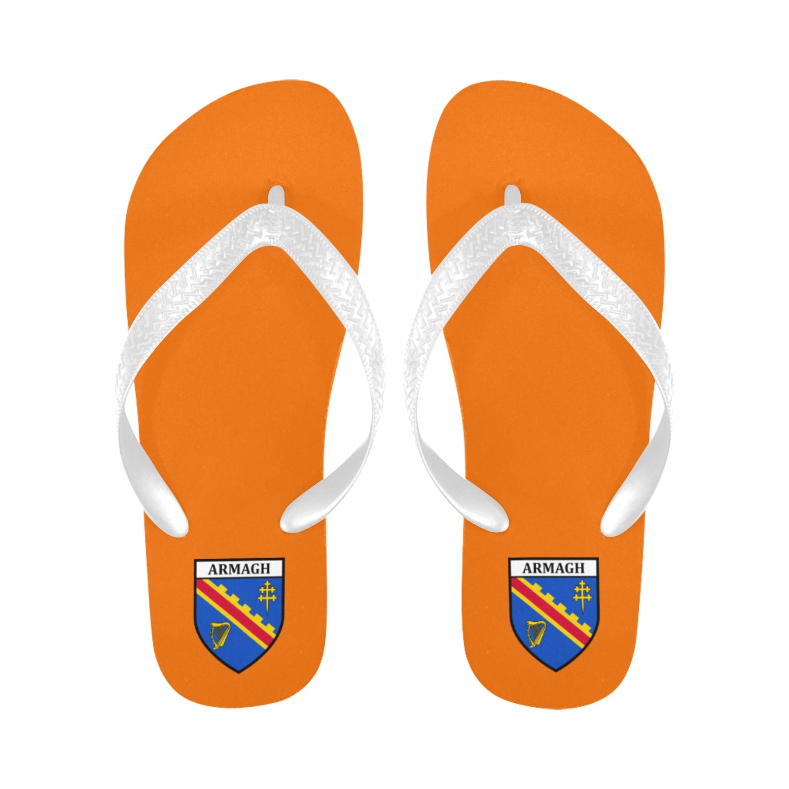 County Armagh Classic Crest Flip Flops