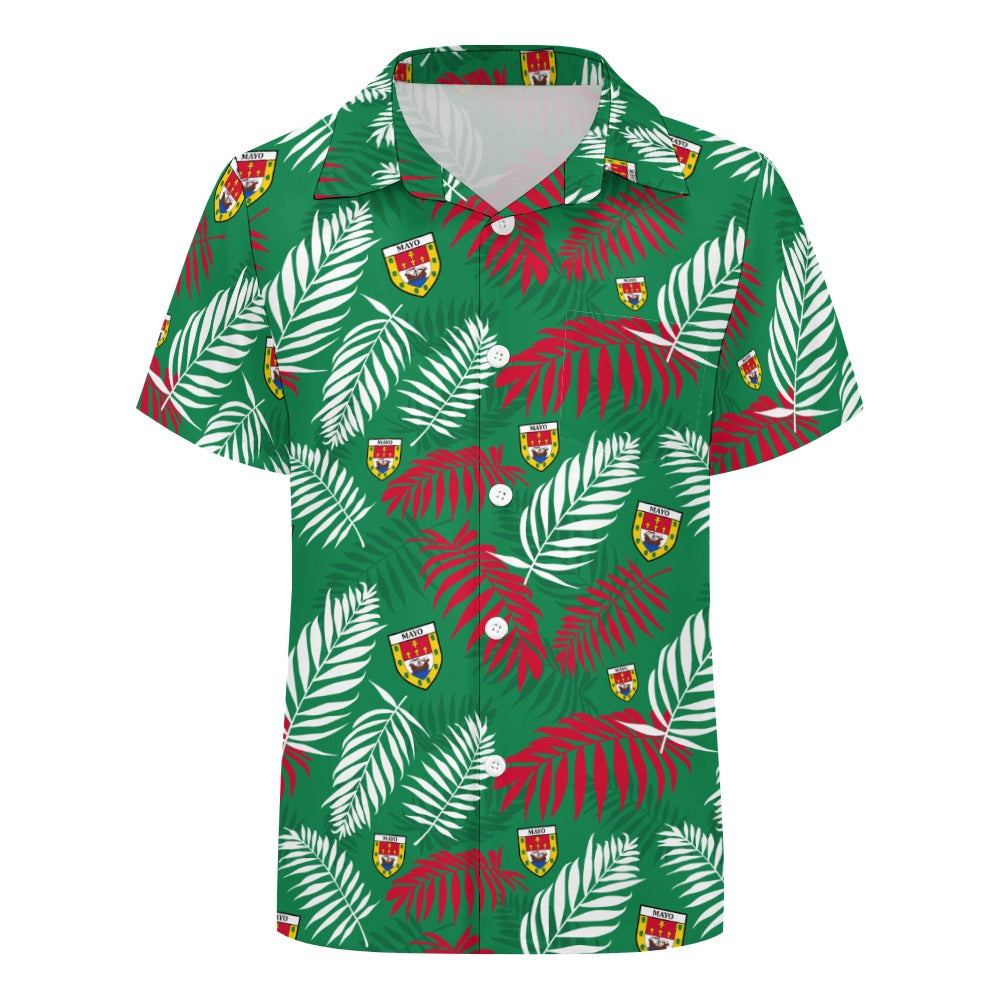County Mayo Hawaiian Button Up Shirt - Kids