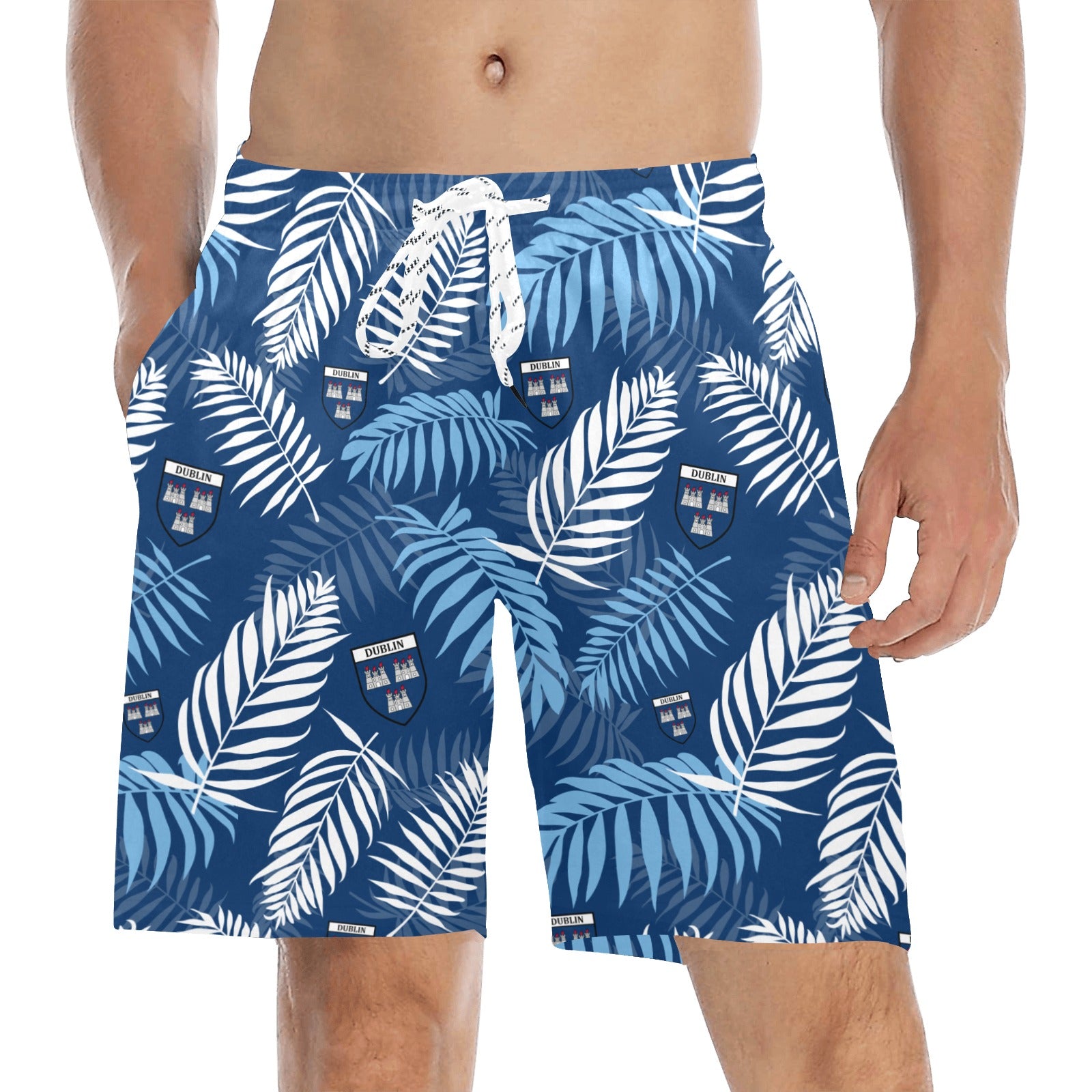 County Dublin Hawaiian Beach Shorts
