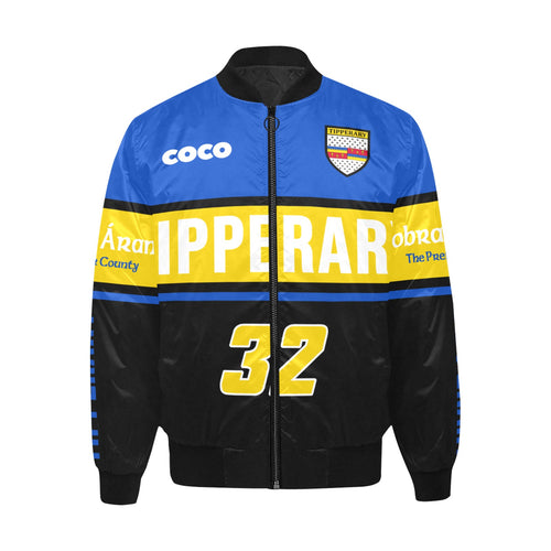 County Tipperary Vintage Quilted Bomber Jacket 5XL