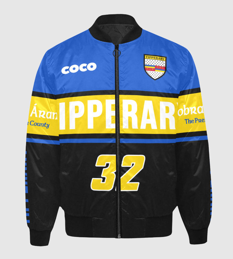 County Tipperary Vintage Quilted Bomber Jacket