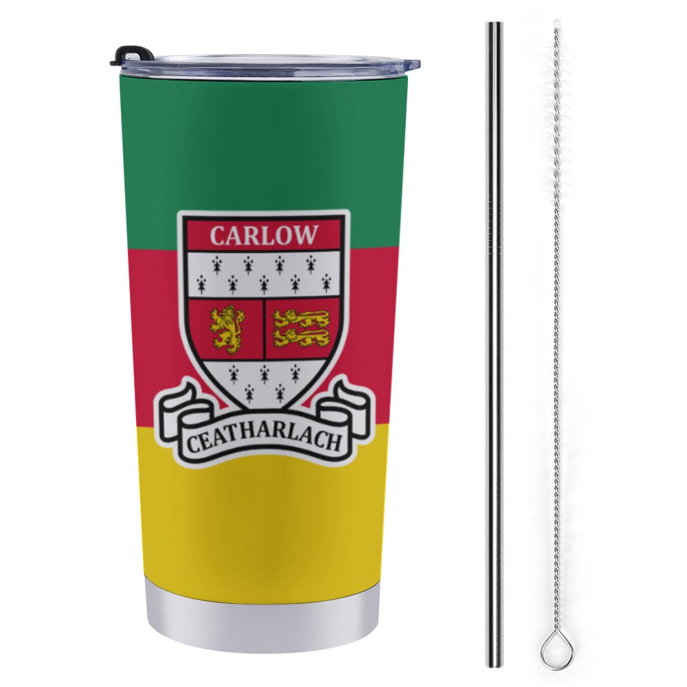County Carlow Classic Crest 20oz Travel Mug