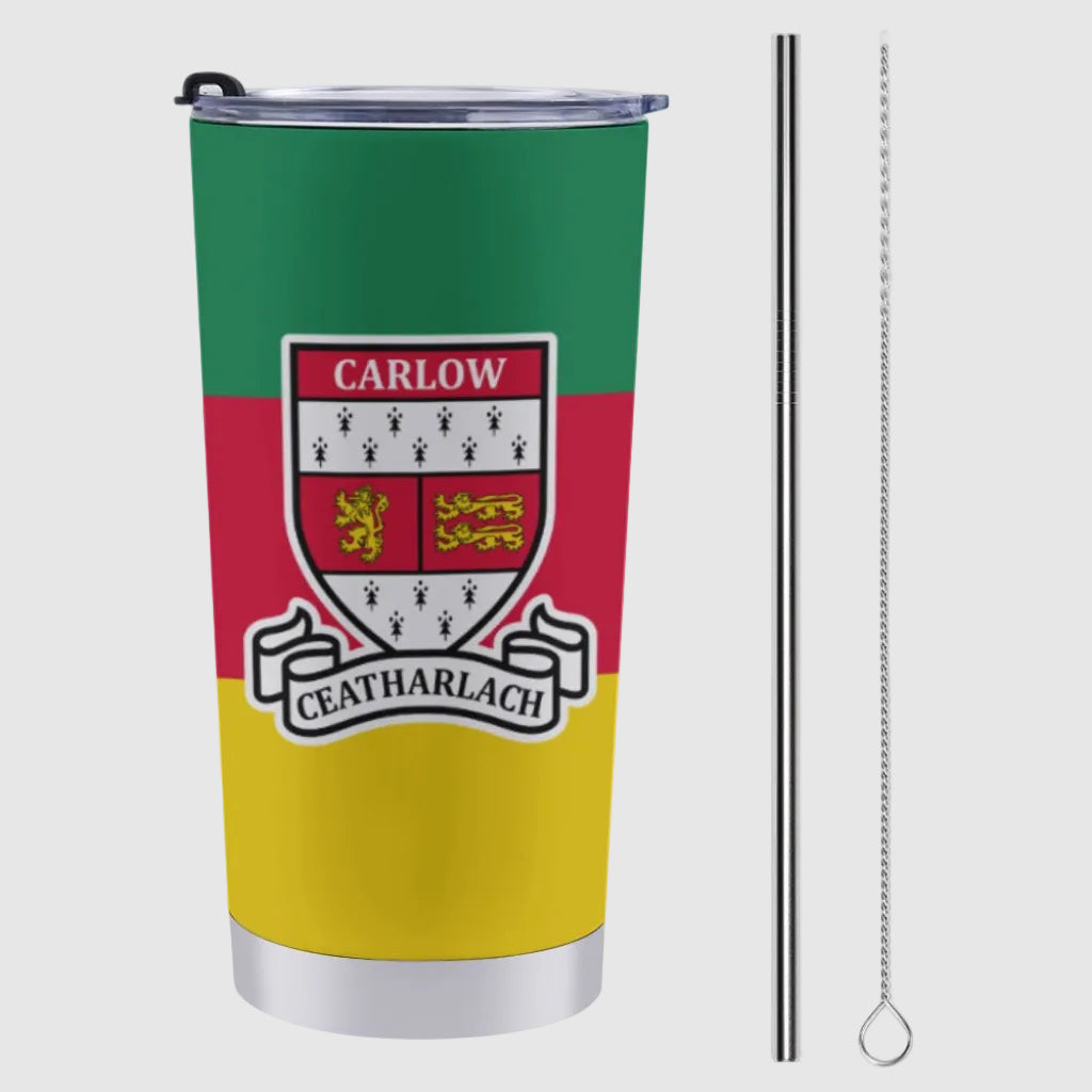 County Carlow Classic Crest 20oz Travel Mug