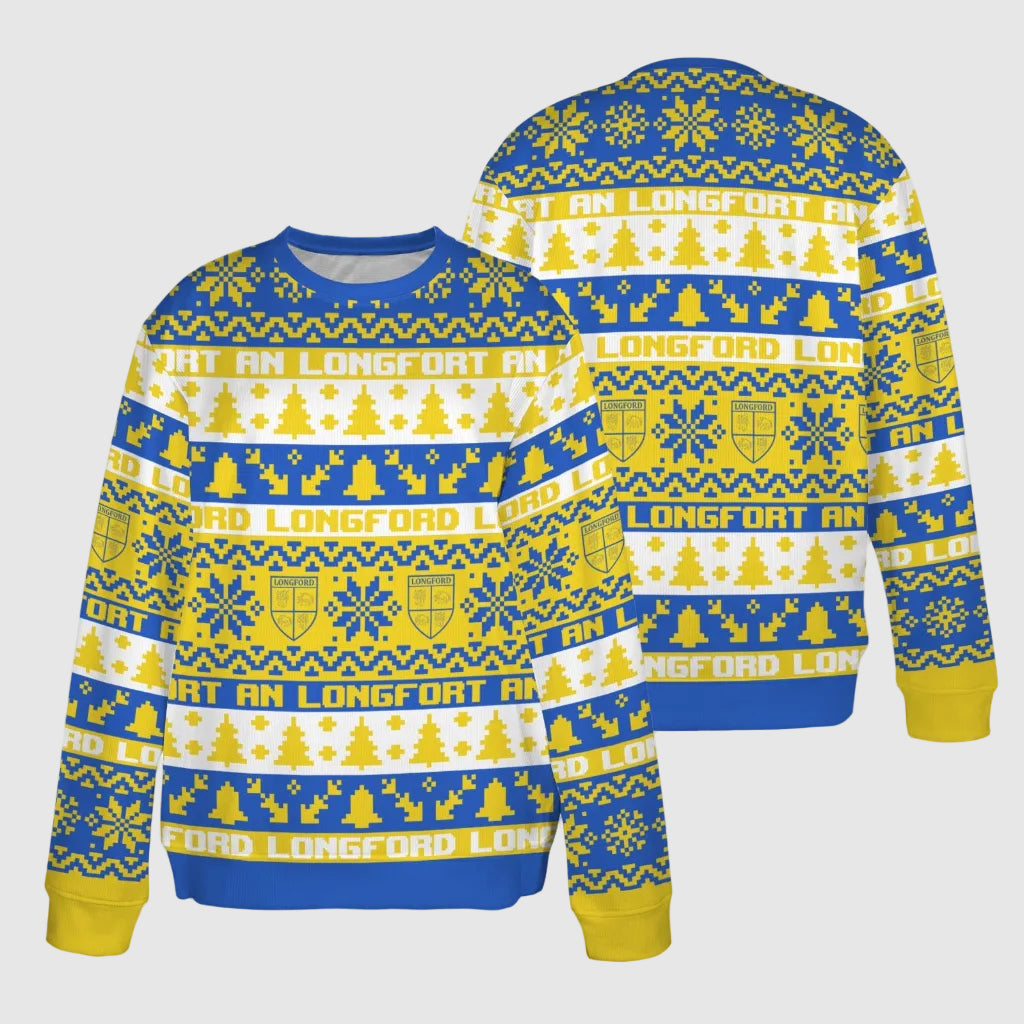 County Longford Classic Christmas Ugly Sweater