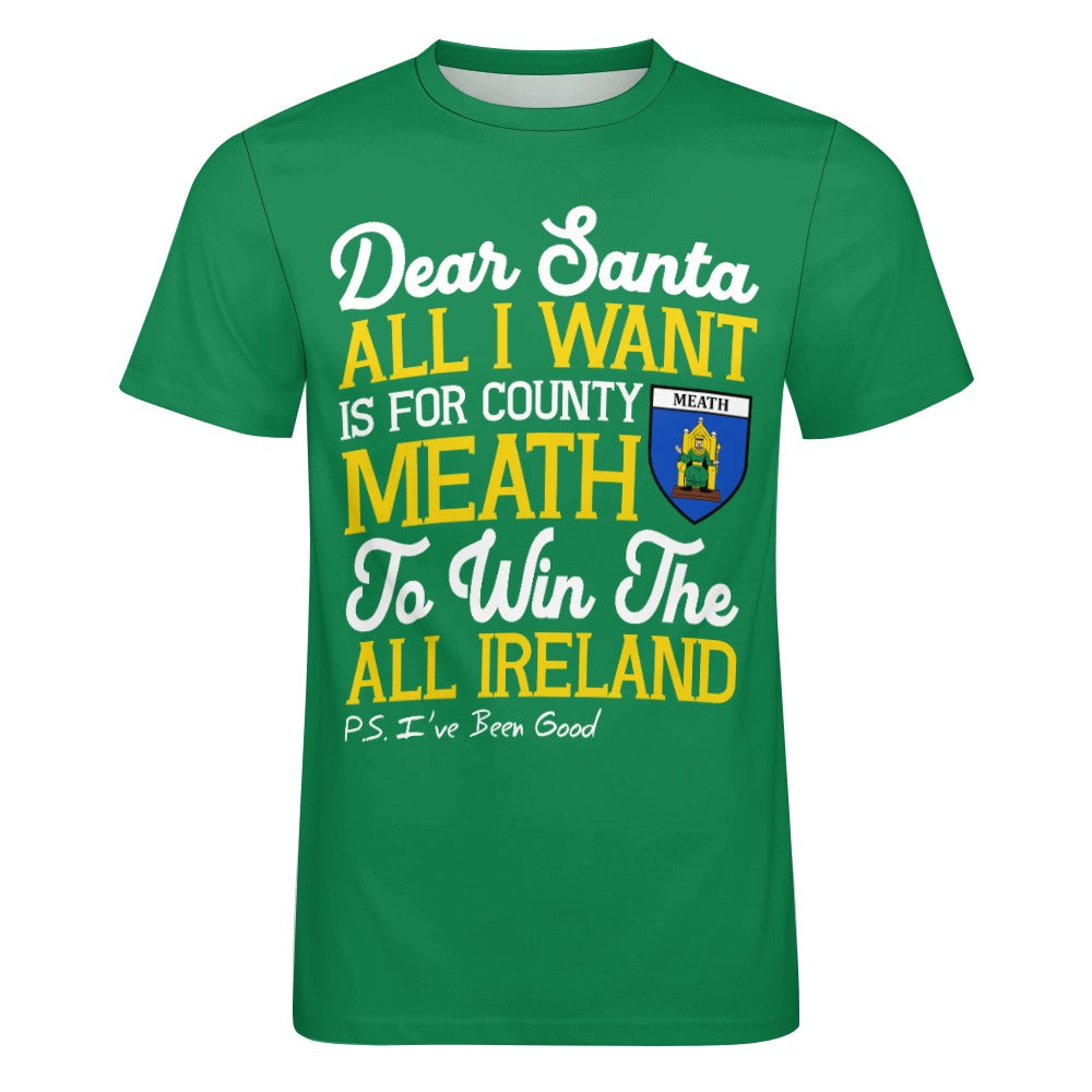 County Meath Dear Santa T-Shirt 4XL