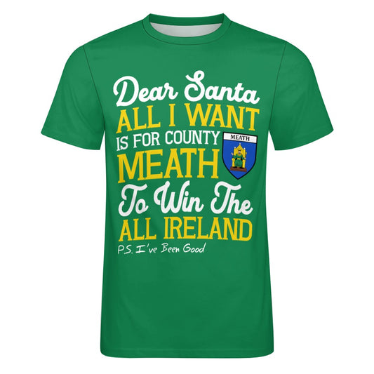 County Meath Dear Santa T-Shirt 4XL