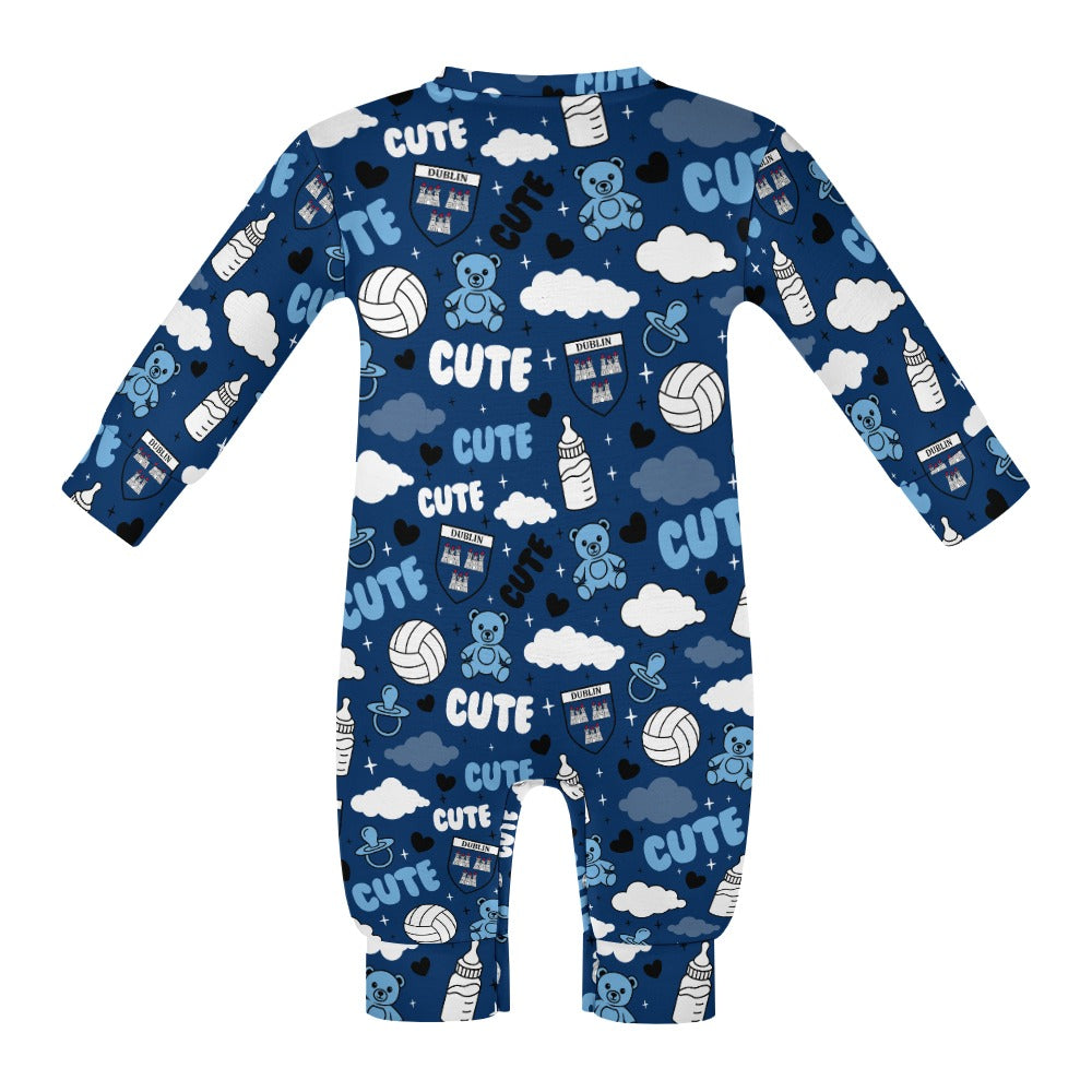 County Dublin Cute Baby Sleepsuit