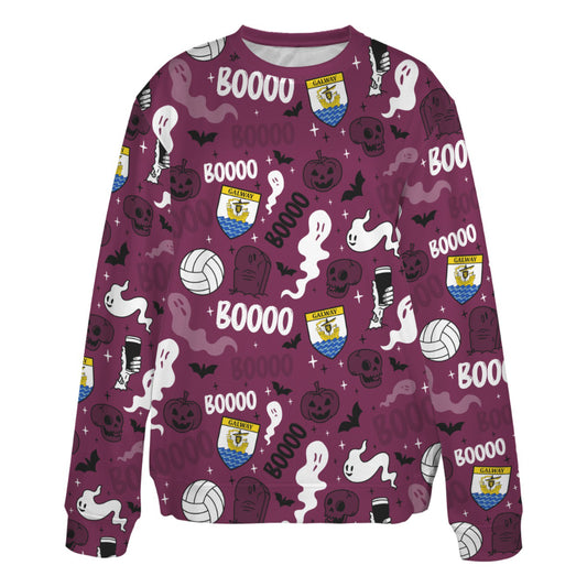 County Galway Ghostly Halloween Sweater