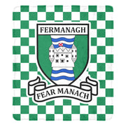 County Fermanagh Chequered Ultra-Soft Throw Blanket