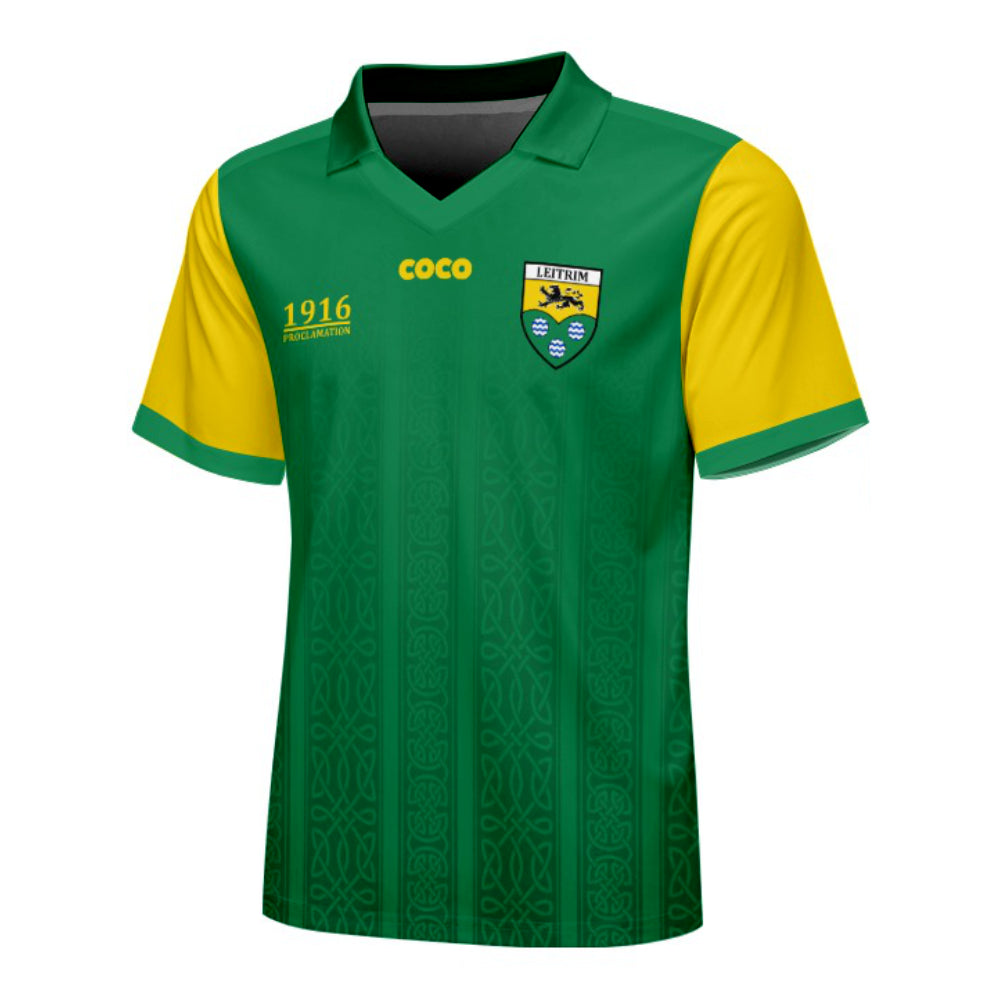 County Leitrim 1916 Proclamation Jersey - Kids Age 9-10