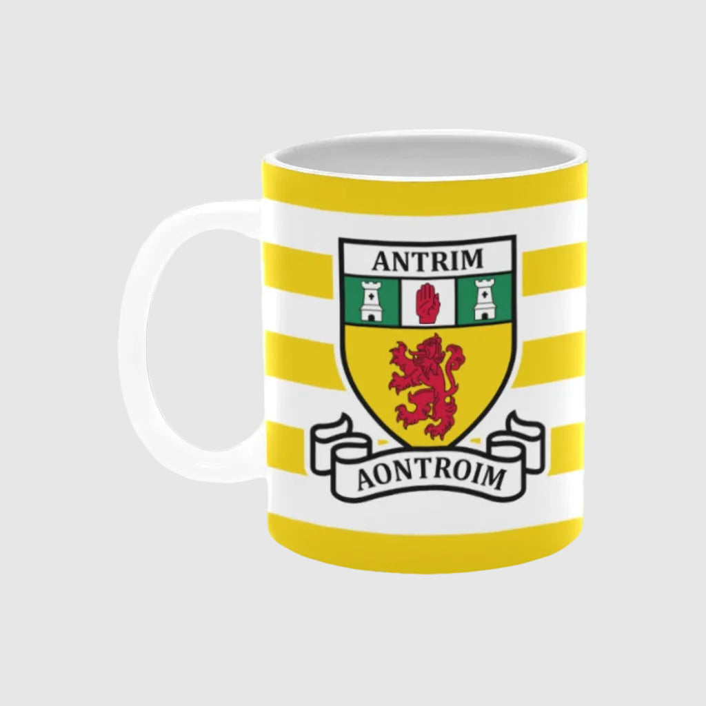 County Antrim Retro Stripes Mug
