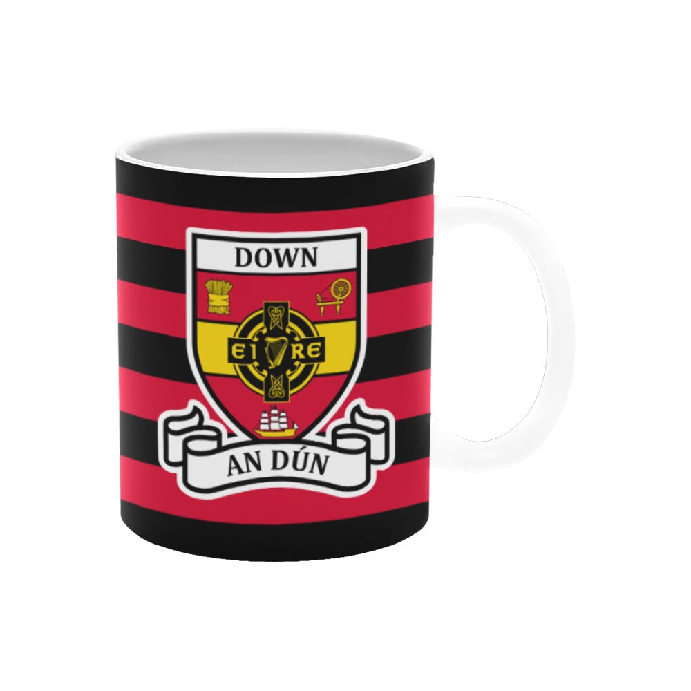 County Down Retro Stripes Mug