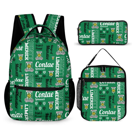 County Limerick Backpack, Lunch Bag & Pencil Case Set