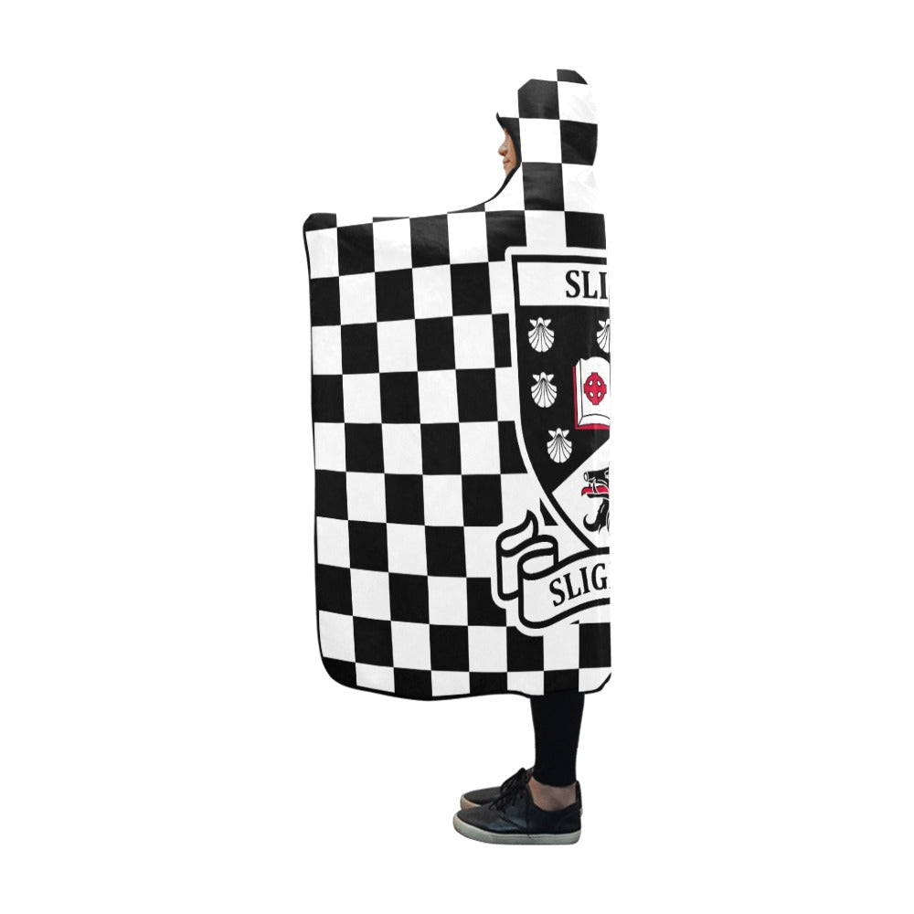 County Sligo Premium Chequered Hooded Blanket