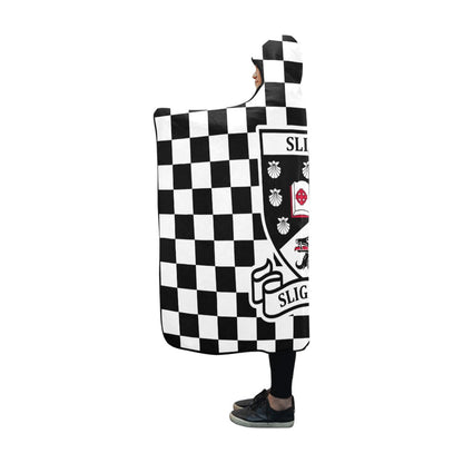County Sligo Premium Chequered Hooded Blanket