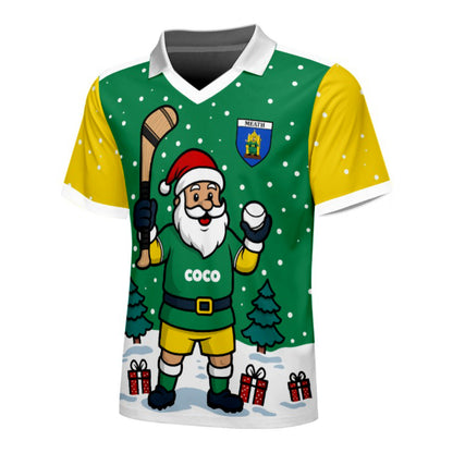 County Meath Christmas Jersey - Kids Hurling