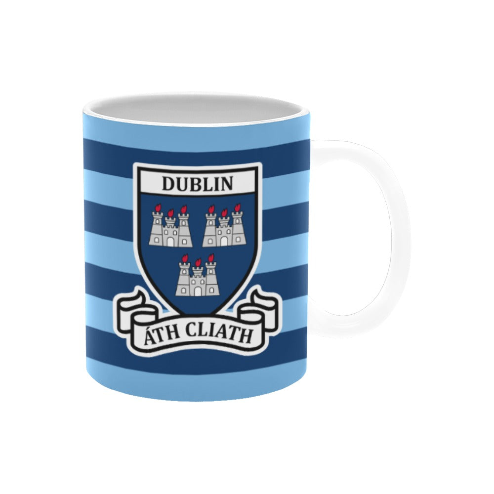 County Dublin Retro Stripes Mug